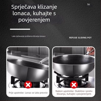 Držač za lonce za plinsku kuhinju, univerzalan, pogodan za mliječne lonce i manje lonce, dizajn s četiri ili pet nogica, montiranje s dna, neto težina 780 g