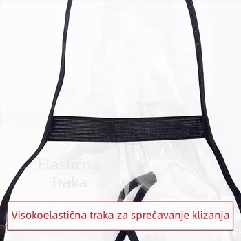 Prozirne vodootporne navlake za cipele za frizere – ponovno upotrebljive, zaštita od prašine