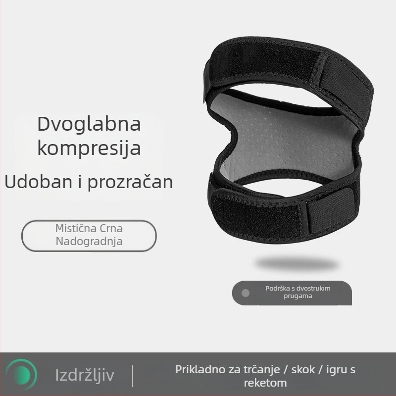 Tartini koljena zaštita od poliesterskog vlakna za badminton, odrasli, zaštita donjeg dijela noge