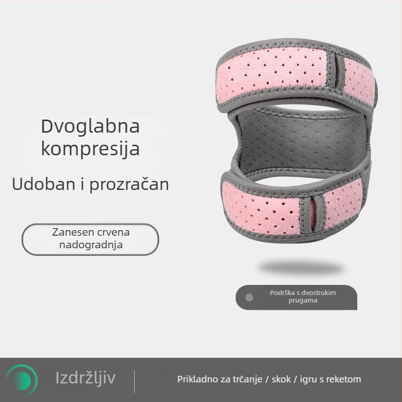 Tartini koljena zaštita od poliesterskog vlakna za badminton, odrasli, zaštita donjeg dijela noge