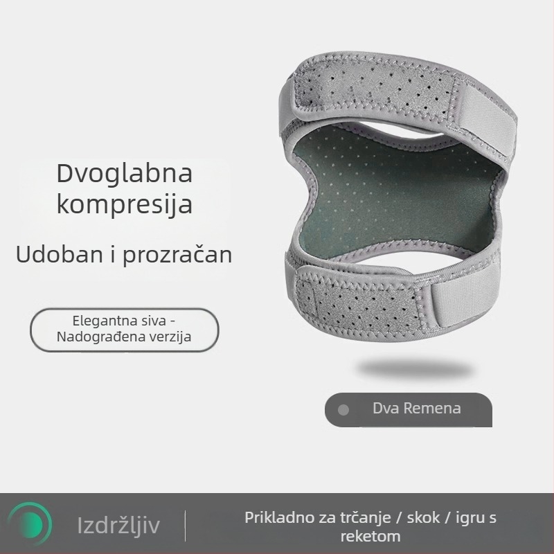 Tartini koljena zaštita od poliesterskog vlakna za badminton, odrasli, zaštita donjeg dijela noge