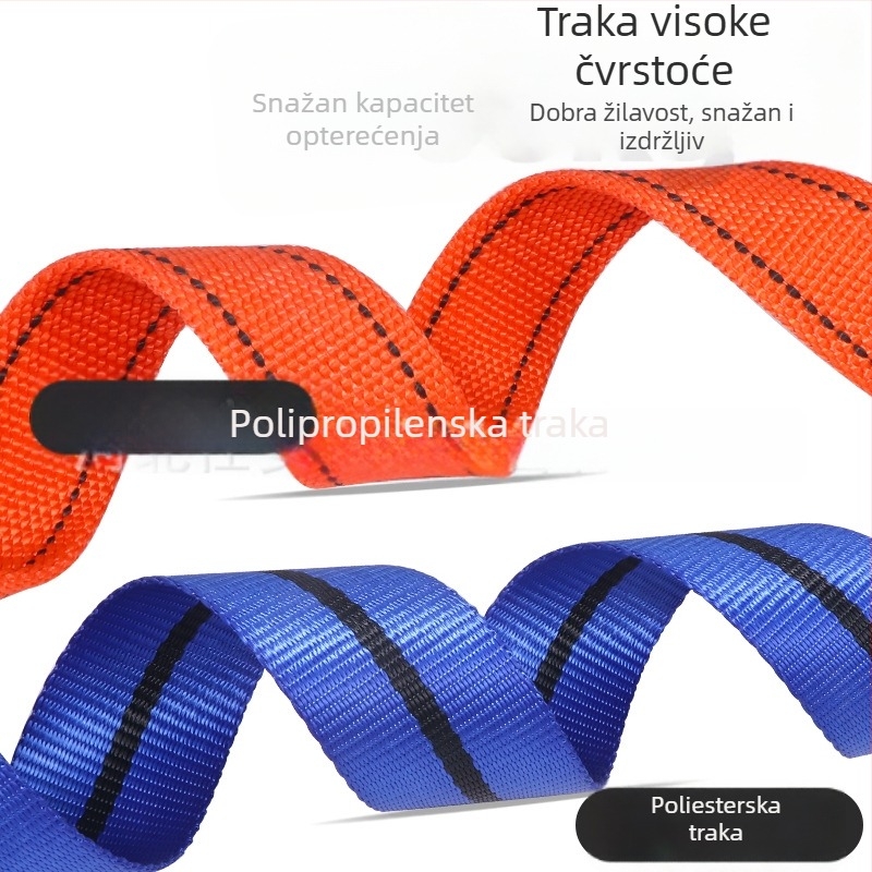 Zadebljani otpornni električarski pojas za penjanje po stupu, sigurnosni pojas za rad na stupu, užad protiv pada, električna sigurnosna opasač