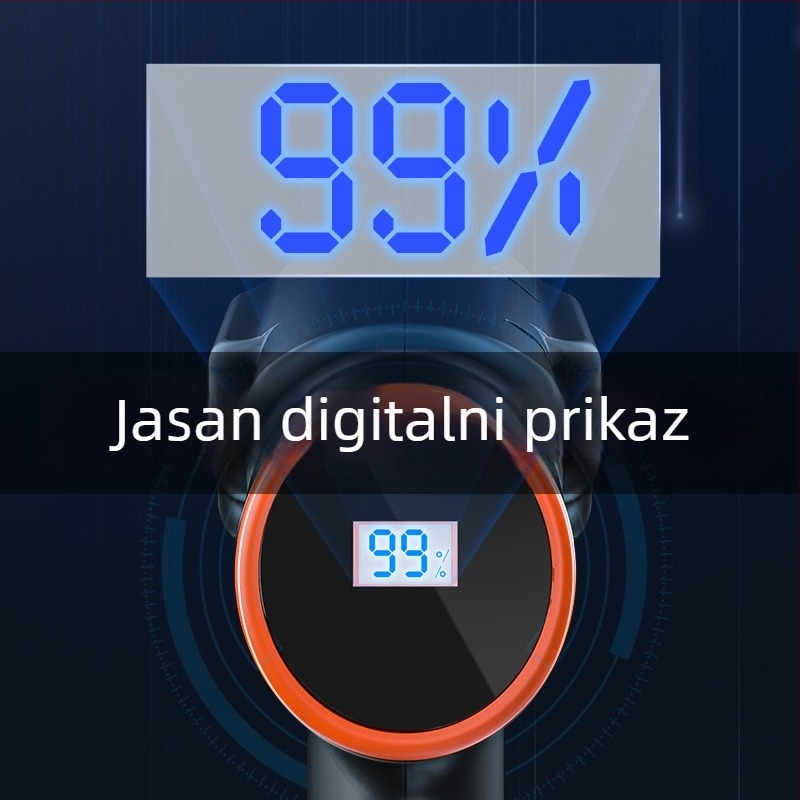 Bežični punjivi pištolj za vodu za pranje autom i vrt — Donkin, glava i ručka od polimernog najlona, domet prskanja 12, tlak vode 2 Pa