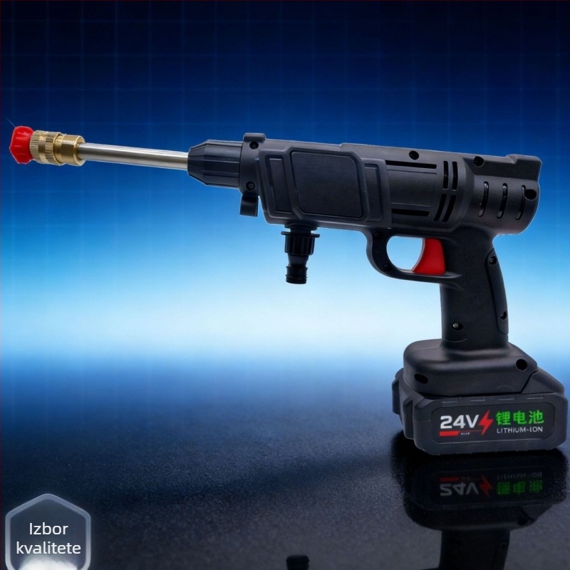 Pistolj za pranje auta s plastičnim mlaznicama – Futek, tlak vode: 10, težina: 1.2