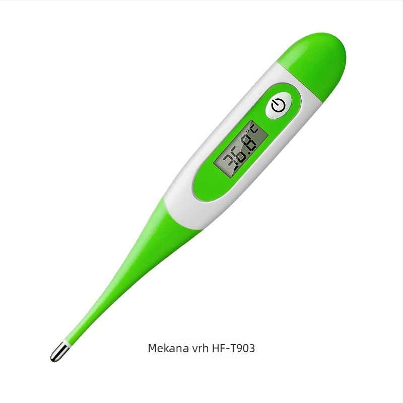 Yourian termometar – elektronički digitalni termometar za kućnu upotrebu, mjerenje ispod pazuha i u ustima, pogodan za bebe, djecu i odrasle, model Thermometer, Yuehe Injection 20212070650