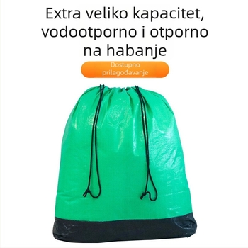 Kontejnerska vreća za logistiku, vodootporna, PE tkanina, debljina 160/180, samouzavarački zatvarač