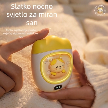 Grijač za ruke USB napajanje, 5W, ugrađena baterija 1000–1200 mAh, odvod topline aluminijskom pločom