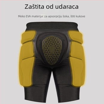 Skijaški zaštitni komplet – zaštitnici koljena, lakta i kuka, unisex unutarnja zaštita za skijanje