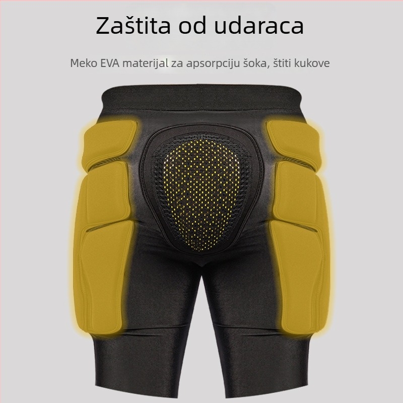 Skijaški zaštitni komplet – zaštitnici koljena, lakta i kuka, unisex unutarnja zaštita za skijanje
