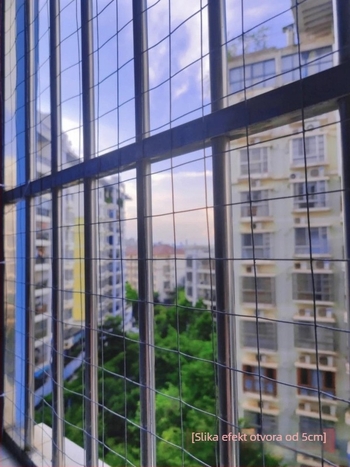 Galvanizirana željezna mreža za prozore – zaštitna mreža za prozore, zaštita balkona i kućnih ljubimaca