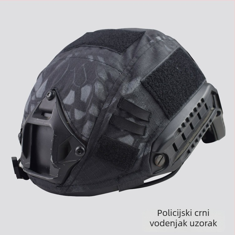 Taktična navlaka za kacigu – Kamuflažni DIY set, prozračan, otporan na habanje, Unisex za odrasle