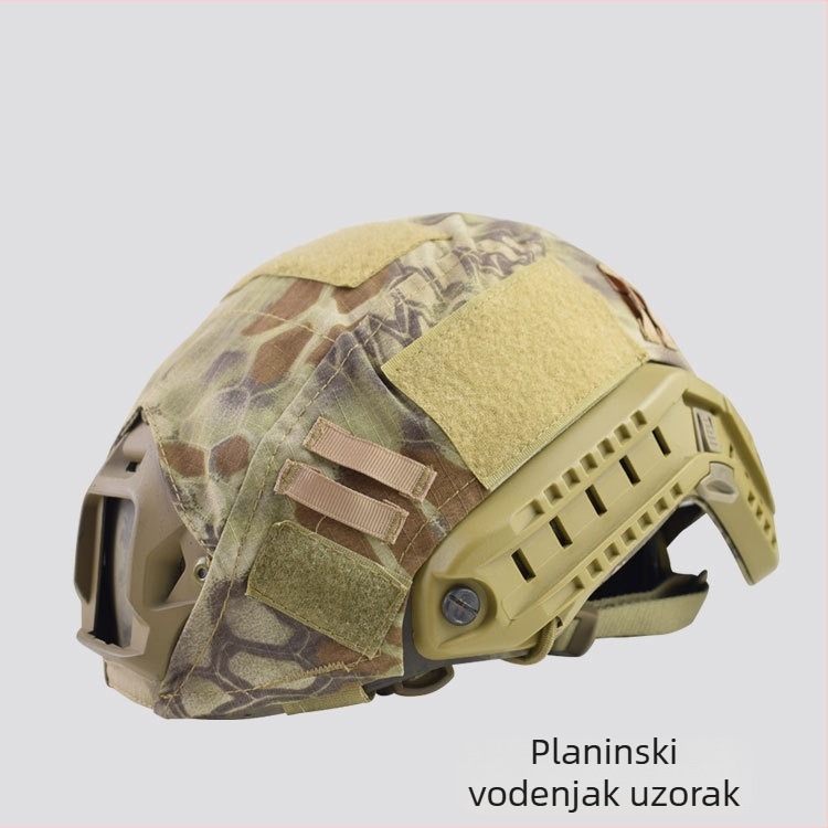 Taktična navlaka za kacigu – Kamuflažni DIY set, prozračan, otporan na habanje, Unisex za odrasle