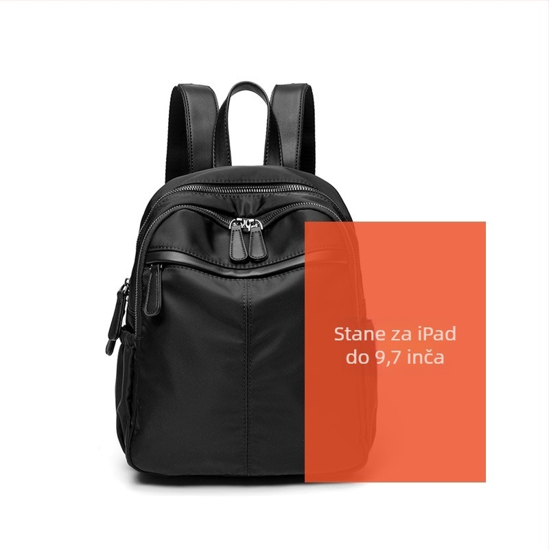 Ženski ruksak od Oxford platna, 20-35L, vodootporan, zaštita od krađe, s zakrivljenim naramenicama