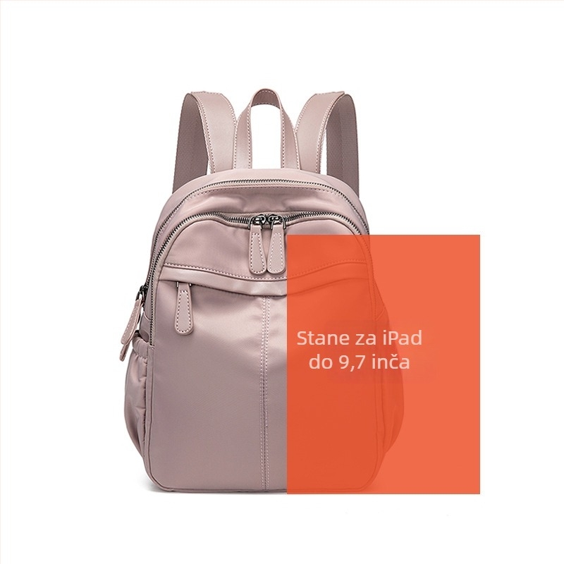 Ženski ruksak od Oxford platna, 20-35L, vodootporan, zaštita od krađe, s zakrivljenim naramenicama