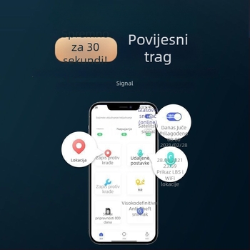 Beidou GPS lokator za automobil s zapisom, određivanjem položaja i praćenjem — zaštita od krađe i gubitka