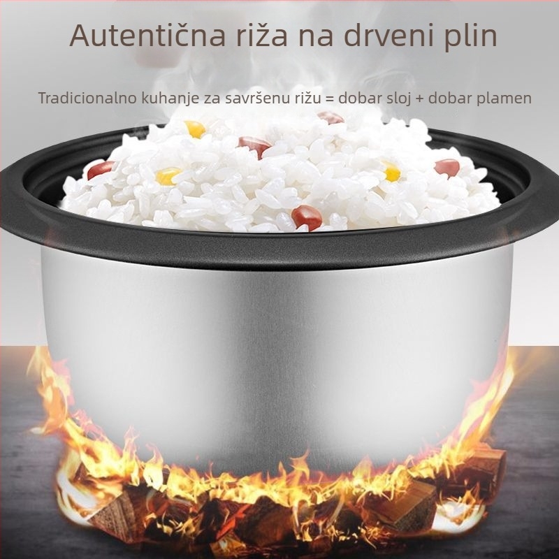 Univerzalni unutarnji lonac za električnu kuhalicu riže, ojačani unutarnji sloj, premaz koji ne lijepi