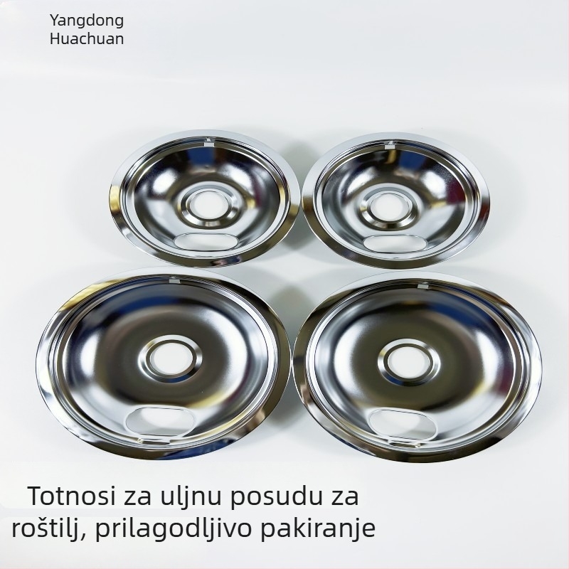 Poklopac za plamenik roštilja s posudom za kapanje ulja, posudom povrat ulja i posudom za filtriranje ulja; direktni montažni model Type A; porijeklo Yangjiang; 600 g