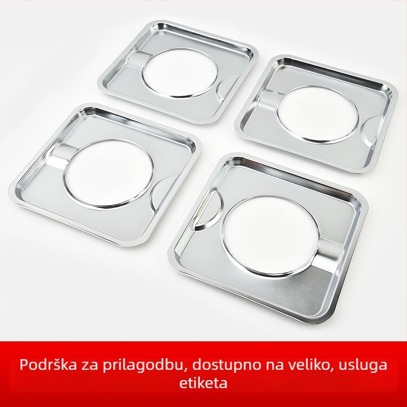 Poklopac za plamenik roštilja s posudom za kapanje ulja, posudom povrat ulja i posudom za filtriranje ulja; direktni montažni model Type A; porijeklo Yangjiang; 600 g