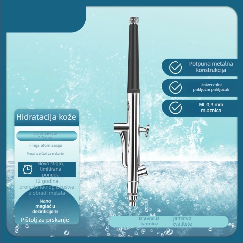 Vlažni raspršivač s ubrizgavanjem kisika, metalno kućište, univerzalni model, prekidač za upravljanje, maksimalna snaga 260kp