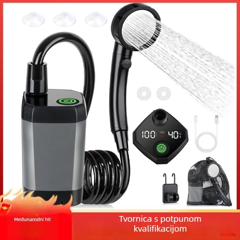 Tuš glava/ Tuš – ABS, zidna montaža, raspršivanje i kiša, injekcijsko oblikovanje, modern stil