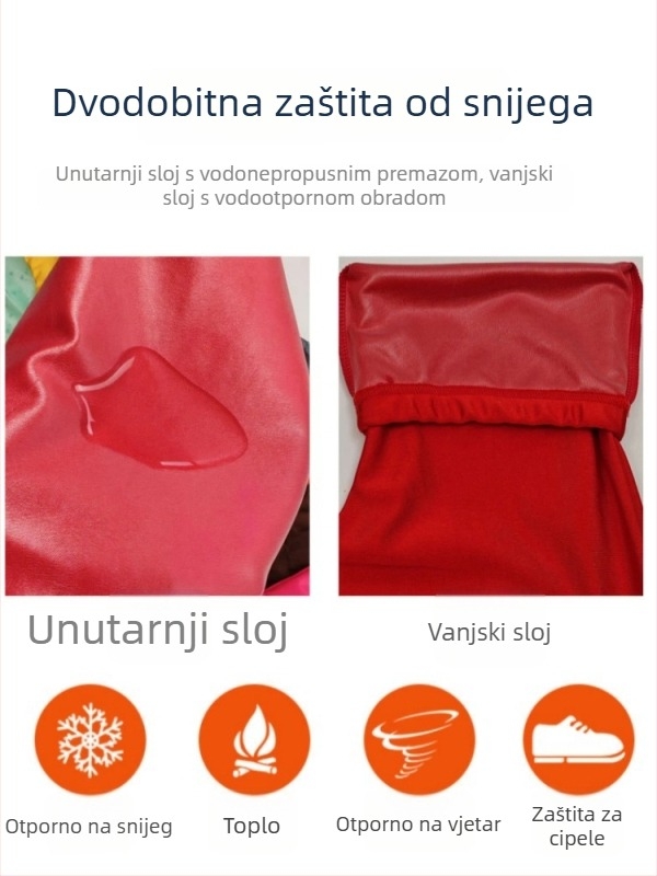 All-in-One navlaka za snijeg cipele, vodonepropusna i protuklizna, Lycra, antibakterijska, PU podstava, za sportove na ledu i snijegu, ljeto 2023