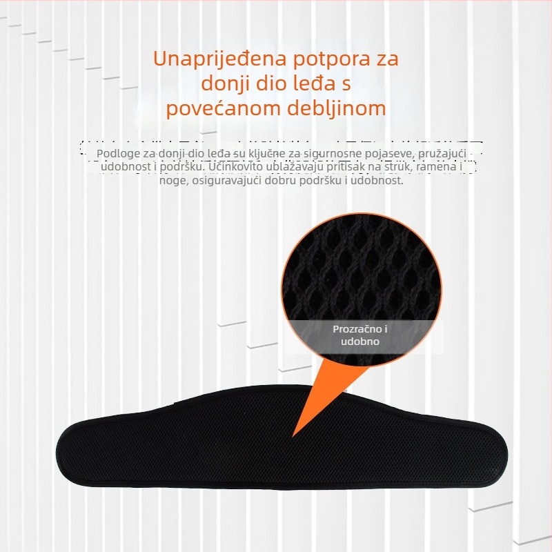 Sigurnosni pojas za rad na visini s jastučićima za struk, ramena i noge, pamučne obloge