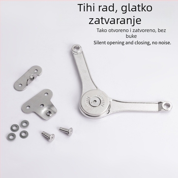 Left Steel cinkovito legirani Arbitrary Stop za ormariće i ladice, model 01A-Standard Type Fine Grain, moderni minimalistički stil