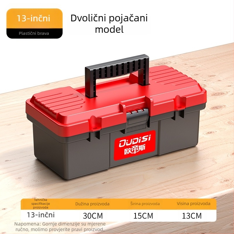 Otis plastična kutija za alate – kutija za alate, vodootporna, prenosna kutija za pohranu