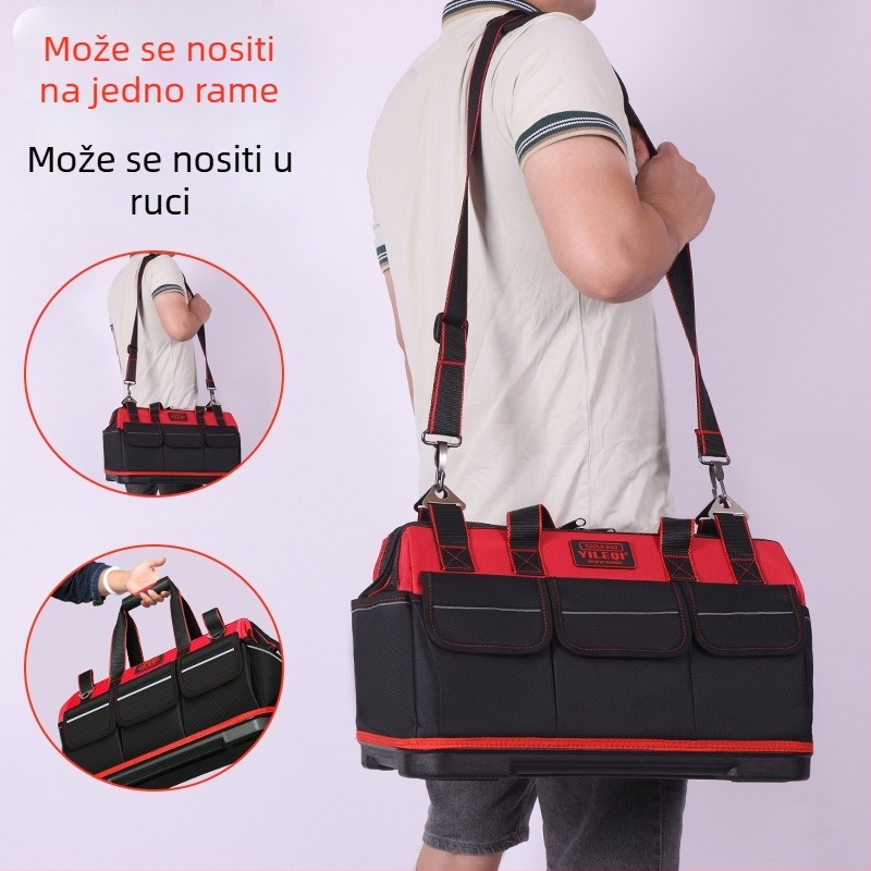 Torba za alate za električara – platnena, vodootporna, otporna na habanje, višestruka namjena, marka Yileqi