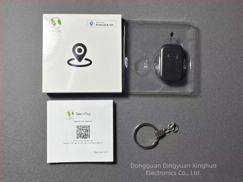 Android lokator protiv gubitka s alarmom za djecu, starije i kućne ljubimce — Wi-Fi pozicioniranje, domet do 1000 m, baterija 220 mAh, težina 10 g, kompatibilan s Android i iOS