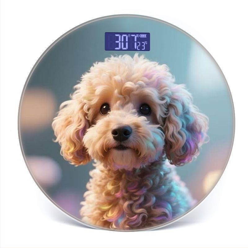 Kućna elektronička vaga za mjerenje tjelesne težine, sladak crtani dizajn, marka Zhang Zhe Factory, pogodno za odrasle