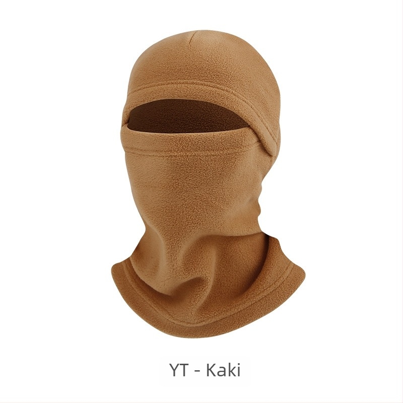 Maska za vožnju biciklom s integriranom zaštitom lica i vrata, poliester, marka AA, unisex