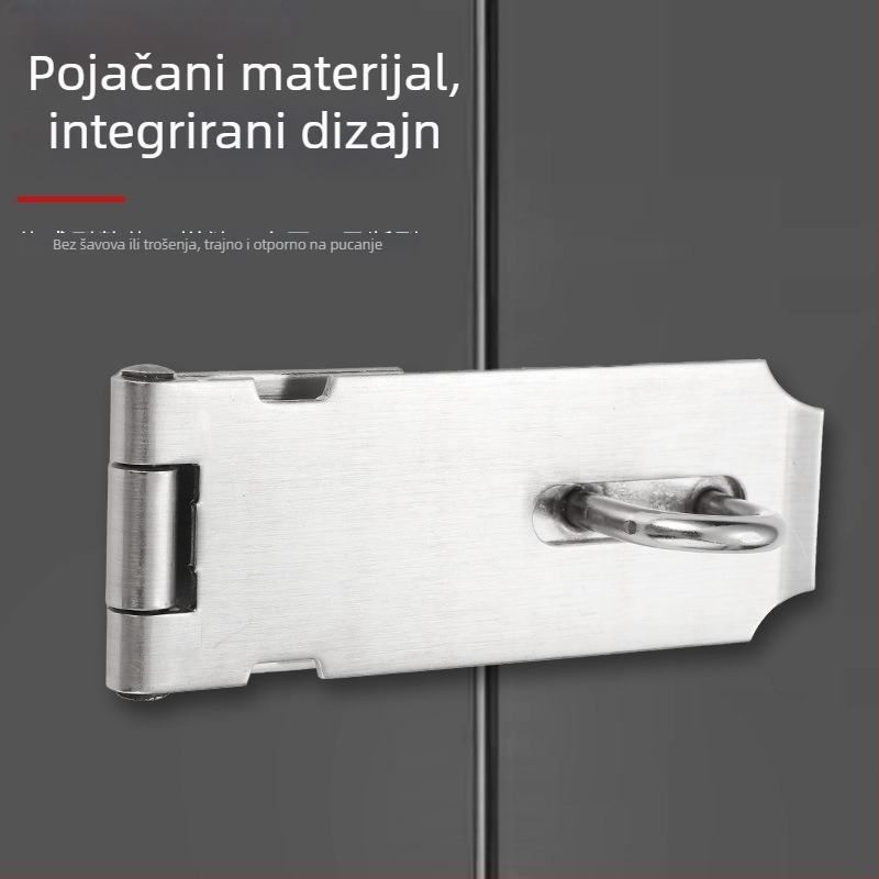 Brava za vrata ormarića od 304 nehrđajućeg čelika, model 002, Fire lele, polirana površina