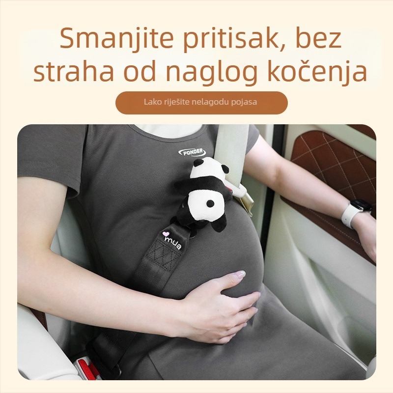 Produženje sigurnosnog pojasa za trudnice, zaštita trbuha, sladak dizajn