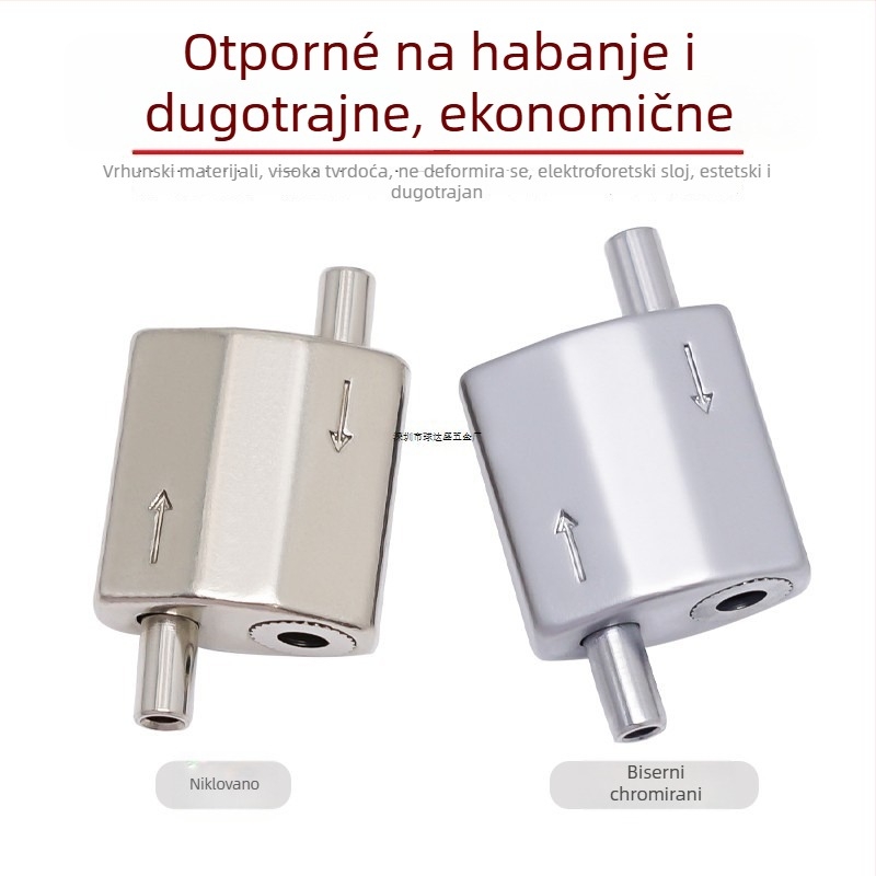 8-oblik dvostrano zaključna kopča za užad, cinkov legura, model Yc81, kod Y77990, lijevano