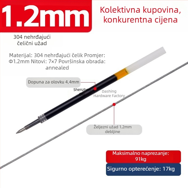 8-oblik dvostrano zaključna kopča za užad, cinkov legura, model Yc81, kod Y77990, lijevano