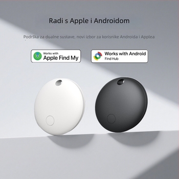 Lokator za praćenje predmeta za iOS i Android sa dvostrukim sustavom, univerzalni locator (Baterija 220 mAh; Bežični domet 20 m; Težina 7 g; Materijal PC)