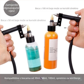 Jia Ye aerograf bez pranja za modele — serija Wash-free pen, širina raspršivanja 100