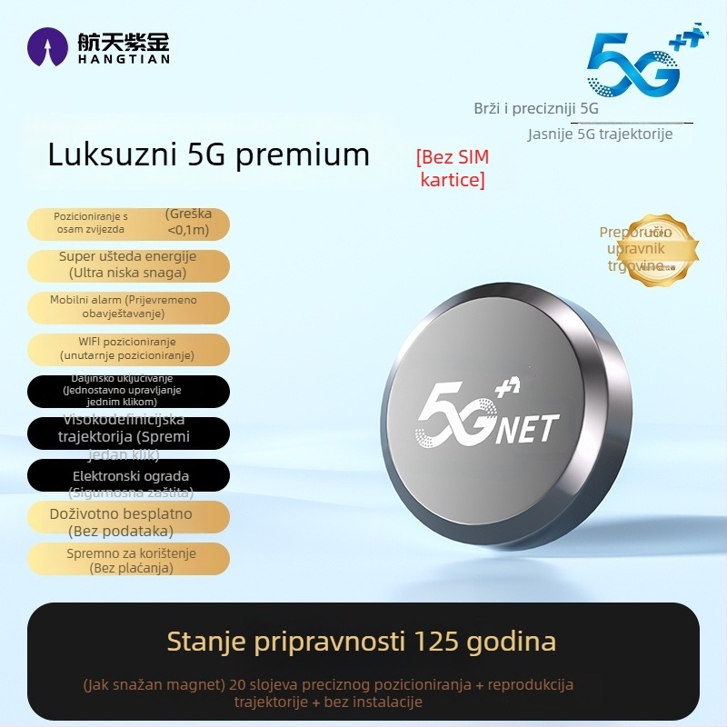 GPS uređaj za vozilo s zaštitom od gubitka i krađe, točnost pozicioniranja 1 m, model F35d, litij-polimer baterija