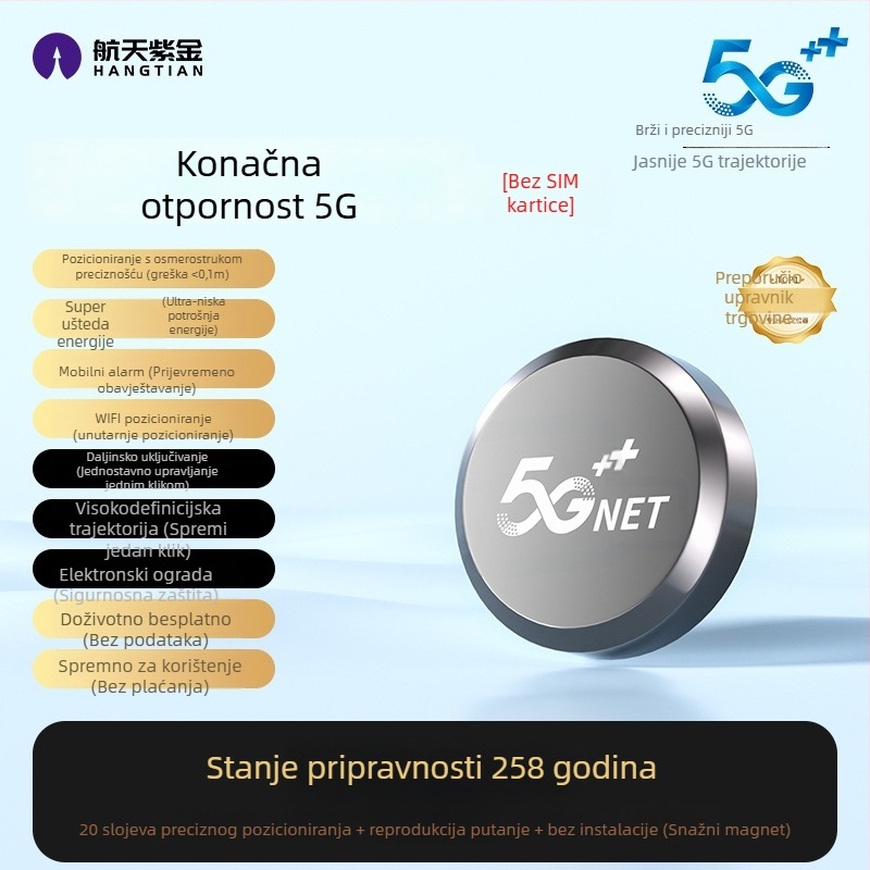 GPS uređaj za vozilo s zaštitom od gubitka i krađe, točnost pozicioniranja 1 m, model F35d, litij-polimer baterija