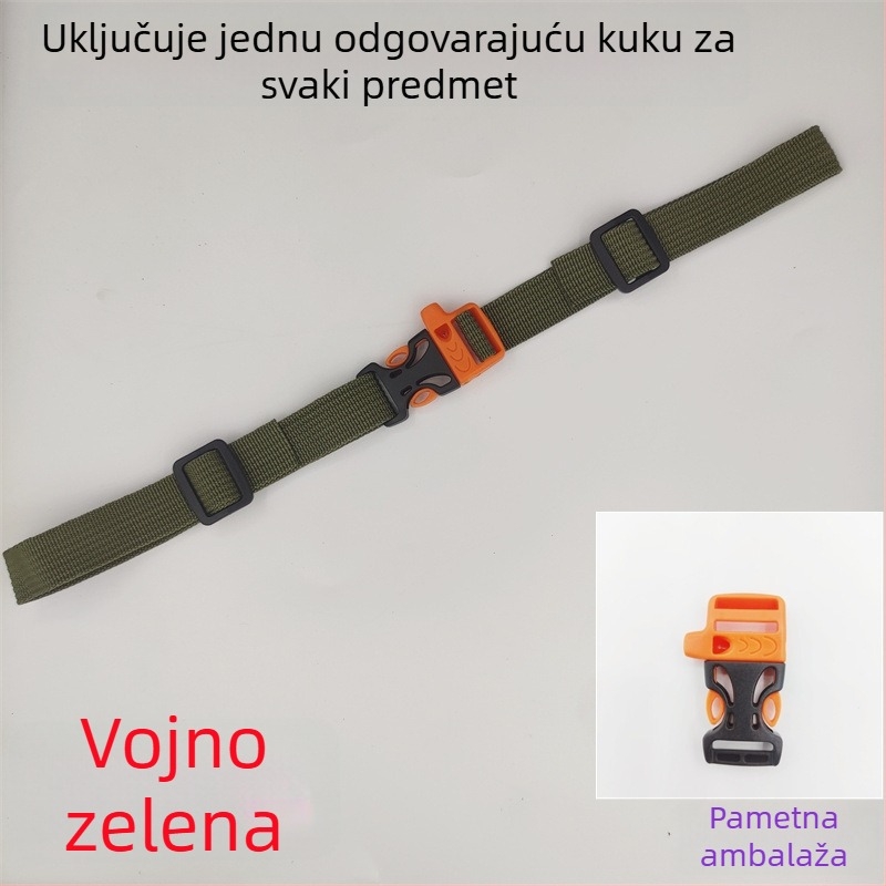 Kuka za naramenicu dječjeg ruksaka, protuklizni dizajn, poliester, model 001