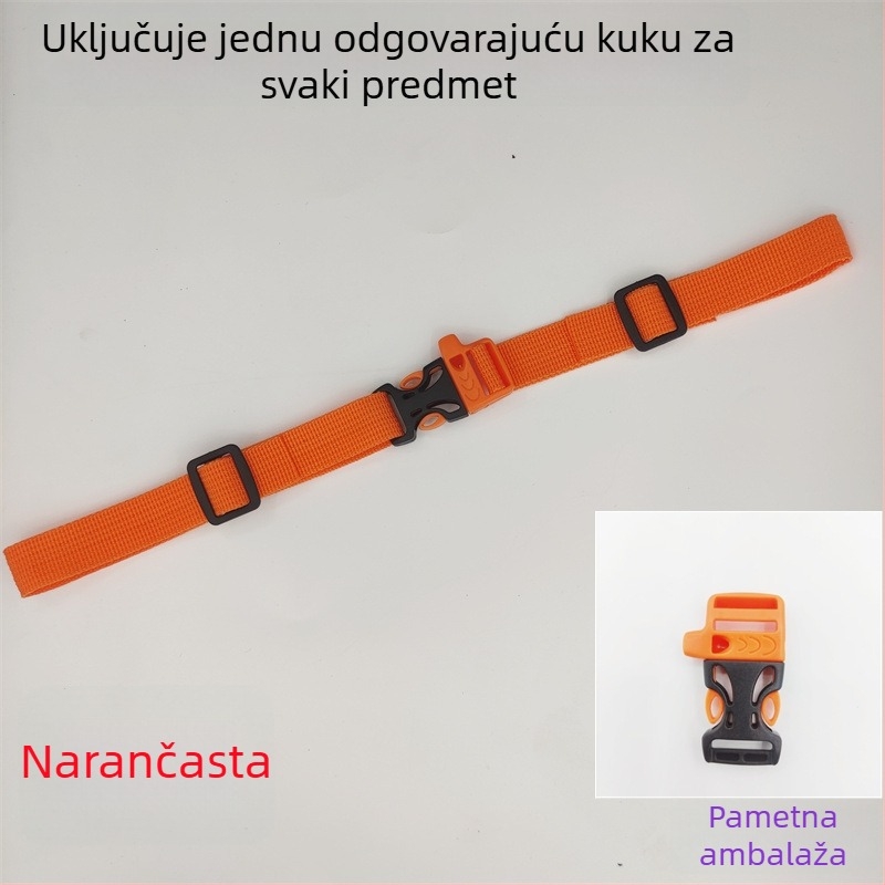 Kuka za naramenicu dječjeg ruksaka, protuklizni dizajn, poliester, model 001