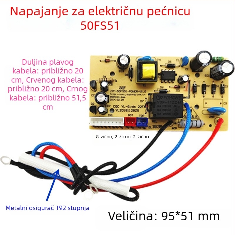 Napajajuća ploča za električne kućanske uređaje – SKQ