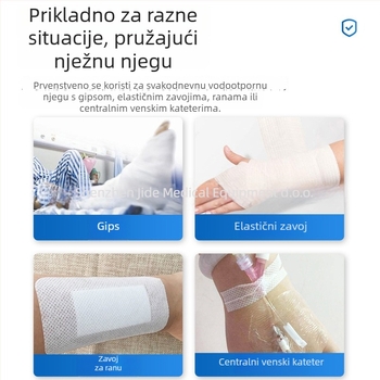 Vodootporna zaštitna navlaka za kupanje za gipis – Neopren + PVC, Kangyubao, Težina 100, Za prijelome i ozljede, Nakon operacije