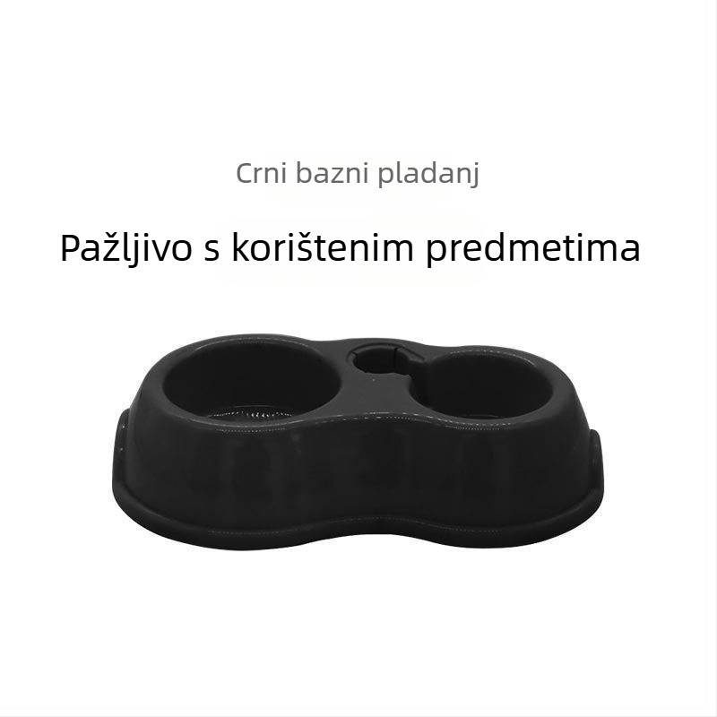 Uređaj za vodu za kućne ljubimce i automatski hranilica za mačke i pse sa odvojivim zdjelicama