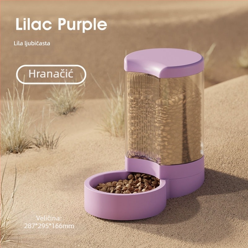 Uređaj za vodu za kućne ljubimce i automatski hranilica za mačke i pse sa odvojivim zdjelicama