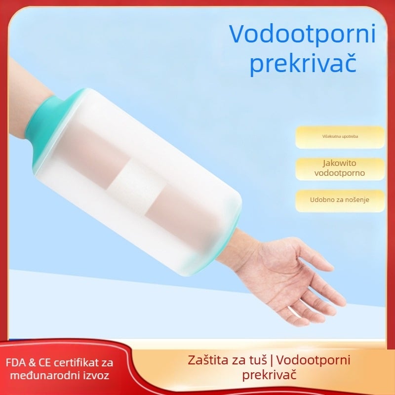 Zaštitna navlaka za kupanje ruke i noge — PVC + silikon gel, 180 g, vodootporna zaštita