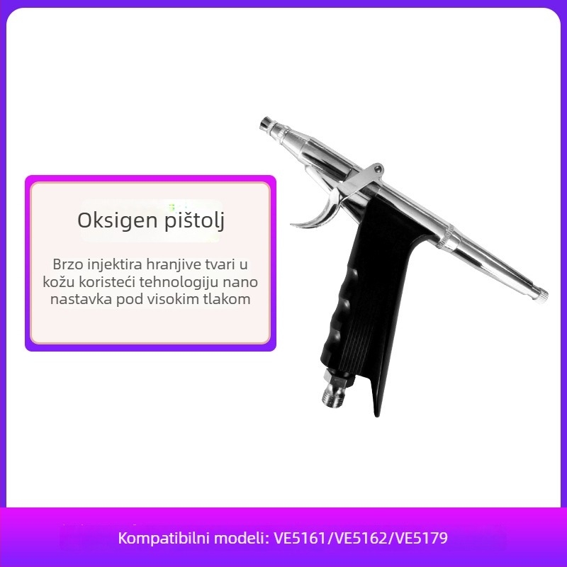 Pribor za uređaj za njegu kože s injekcijom kisika, ABS, Ve516 serija, kompatibilno s računalom, težina 0,35–1 kg