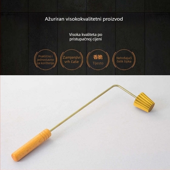 Bakrena kalupa za pečenje s nepravilnim oblikom za tartove i slastice, moderni minimalistički stil