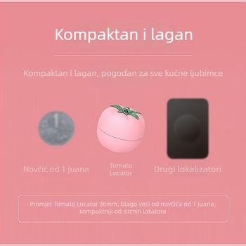 GPS lokator za kućne ljubimce, 4G, preciznost 3 m, ABS kućište, 1GB memorije